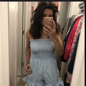 Bundle 2 for $15!!! Blue and white summer jumper